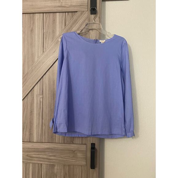 J.Crew size small top with bow tie sleeves - Picture 2 of 7